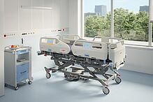 Hospital bed ESSENZA 300 from LINET.