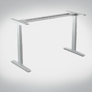 Electric adjustable table underframes for the office area