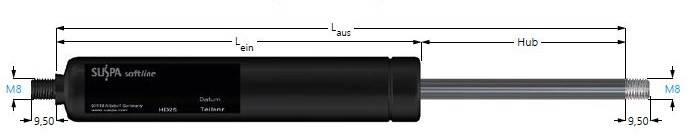 Niedrigfrequenz-Schwingung-Dämpfer - HD25 - SUSPA - Stoß / hydraulisch /  pneumatisch