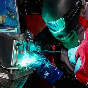 Industry: for example welding systems are made safer and more convenience with pneumatic springs, dampers or height adjustment systems from SUSPA