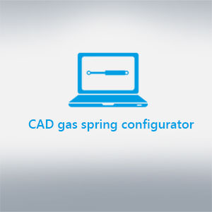 Gas strut CAD configurator