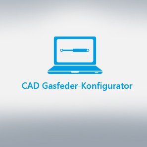 Bild: CAD Gasfedern Konfigurator